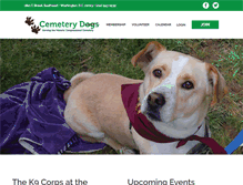 Tablet Screenshot of cemeterydogs.org